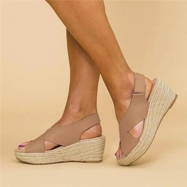 Women's Comfortable Wedge Sandals – Fashionable Summer Wedges for Everyday, Leisure, and Vacation