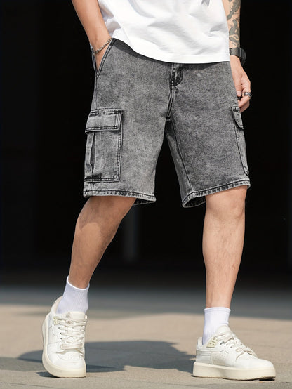 Men's Cargo Shorts in Casual Streetwear Style – Ideal for Everyday and Leisure