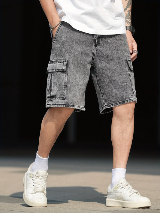 Men's Cargo Shorts in Casual Streetwear Style – Ideal for Everyday and Leisure