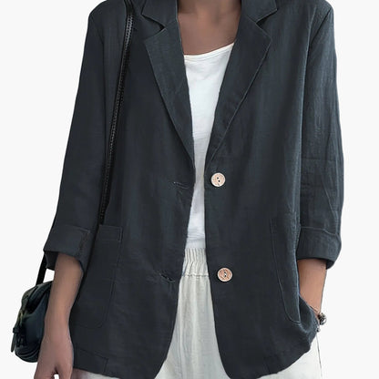 Women's Blazer in a Casual Business Look – Elegant Casual and Office Style