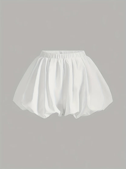 Women's Balloon Shorts with Voluminous Cut – Fashionable Casual Shorts for Trendy Outfits
