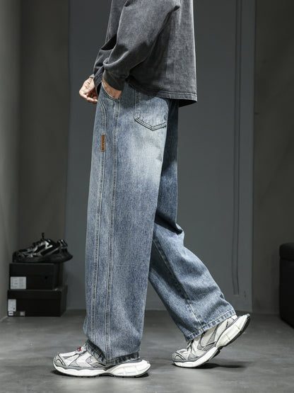 Men's Baggy Jeans Loose Fit Streetwear Casual Pants for Everyday and Going Out