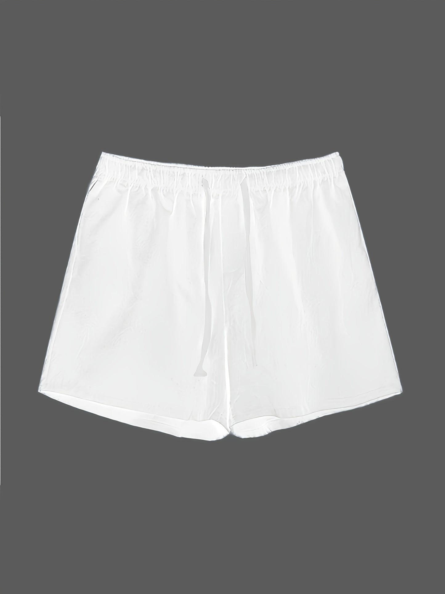 Men's Swim and Casual Shorts with Drawstring – Casual Boho Style for Beach and Everyday Wear
