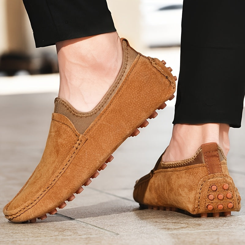 Men's Moccasin Slippers – Elegant Casual Loafers for Everyday and Travel