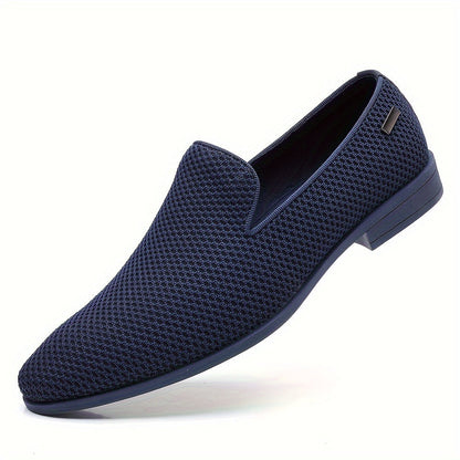 Herren Slip-On Business Loafer – Eleganter Bequemer Freizeitschuh für Büro & Alltag