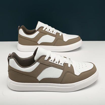 Men's Low Top Sneakers Preppy Style Casual Trainers
