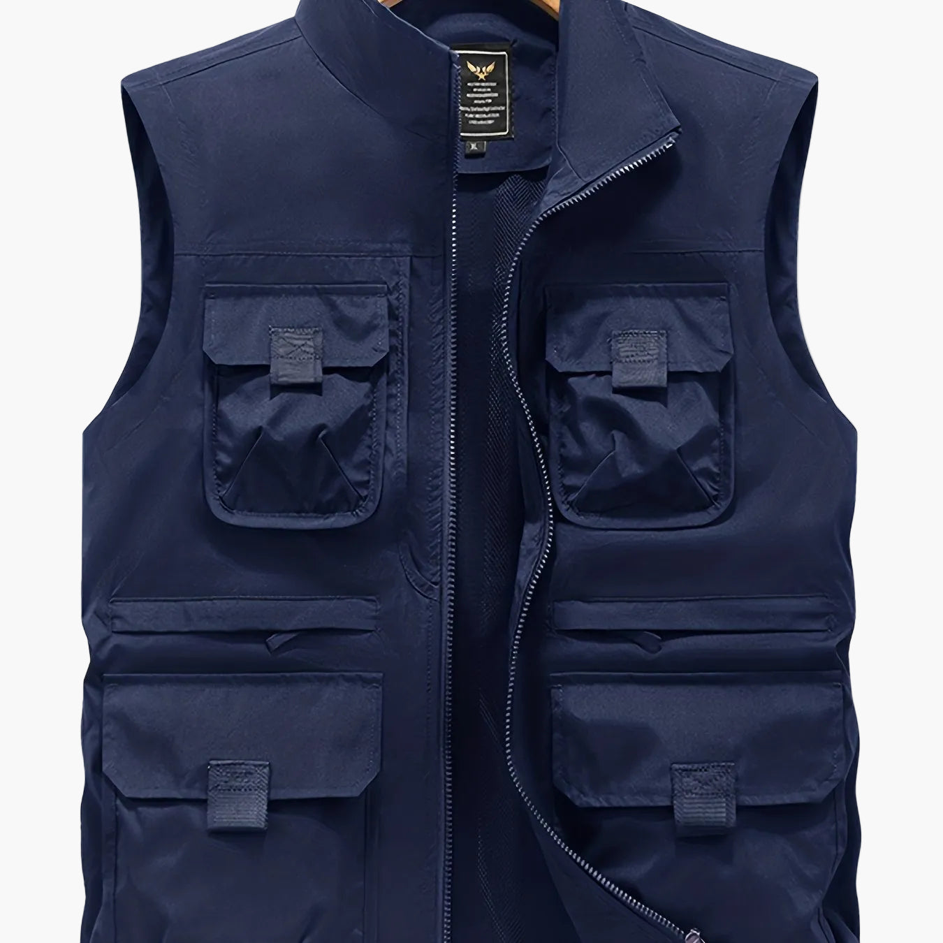 Men's Outdoor Utility Vest with Multiple Pockets for Leisure and Adventure