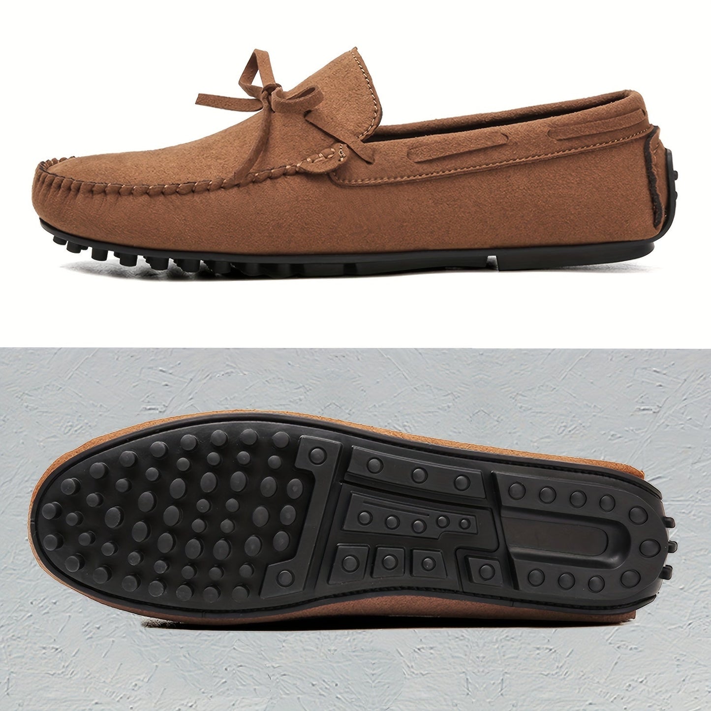 Men's Slip-On Moccasins Casual Loafers for Everyday and Office Use