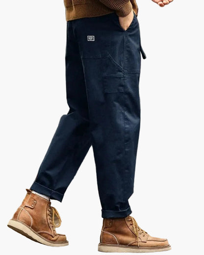 Men's Work Trousers Relaxed Fit – City Casual Leisure Style