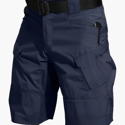Men's Outdoor Functional Shorts with Pockets and Belt – Ideal for Hiking and Leisure