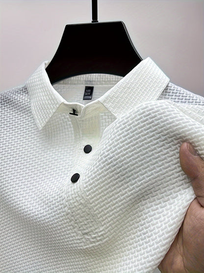 Herren Polohemd Kurzarm Modern Casual Sommer Stil