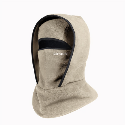 Fleece Balaclava Windproof Neck Warmer Hood Winter Hat