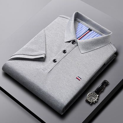 Louis – Trendy summer polo shirt for men with short sleeve