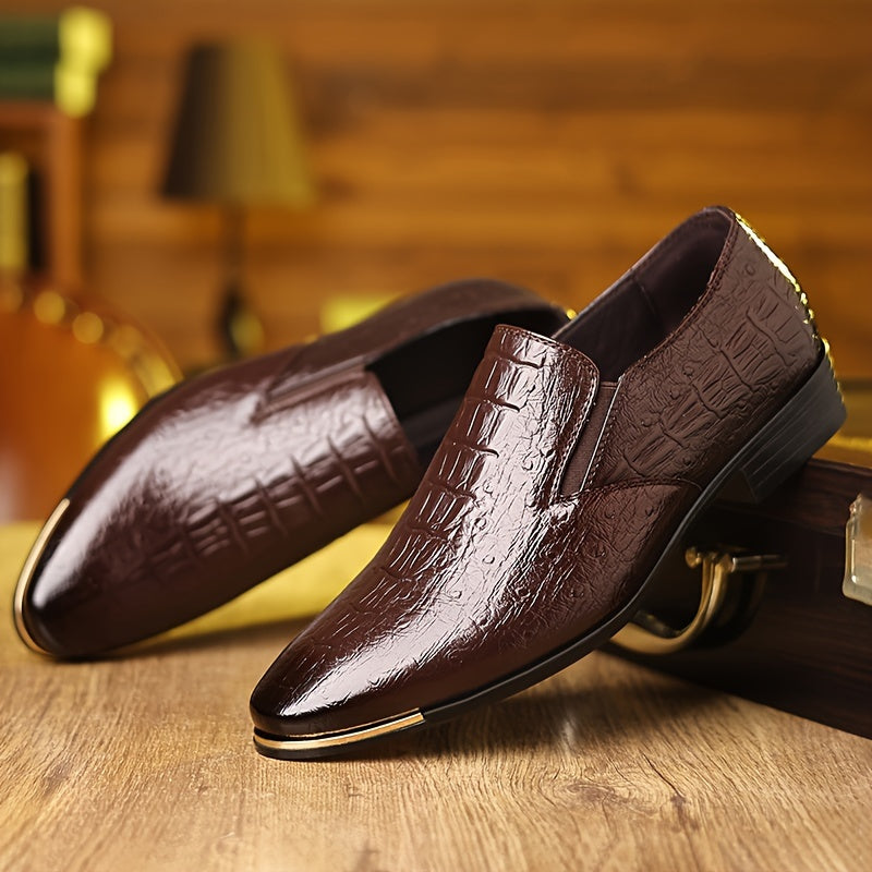 Men's Business Slippers – Elegant Casual Slip-Ons for Office and Formal Occasions