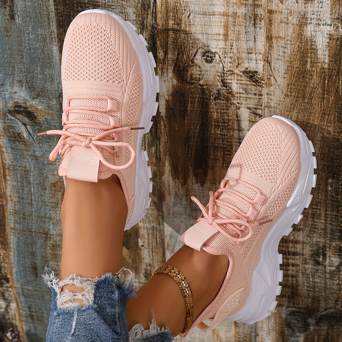 Damen Sneaker Freizeit Sportliche Laufschuhe Komfort Trend