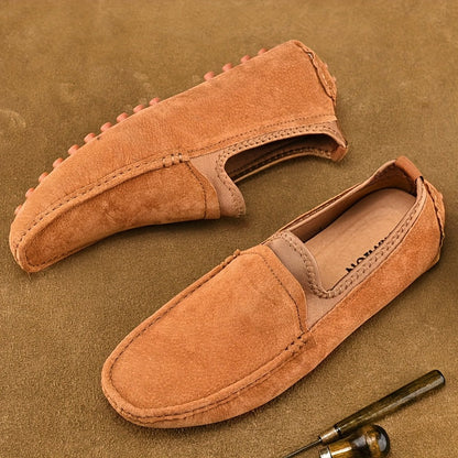 Men's Moccasin Slippers – Elegant Casual Loafers for Everyday and Travel