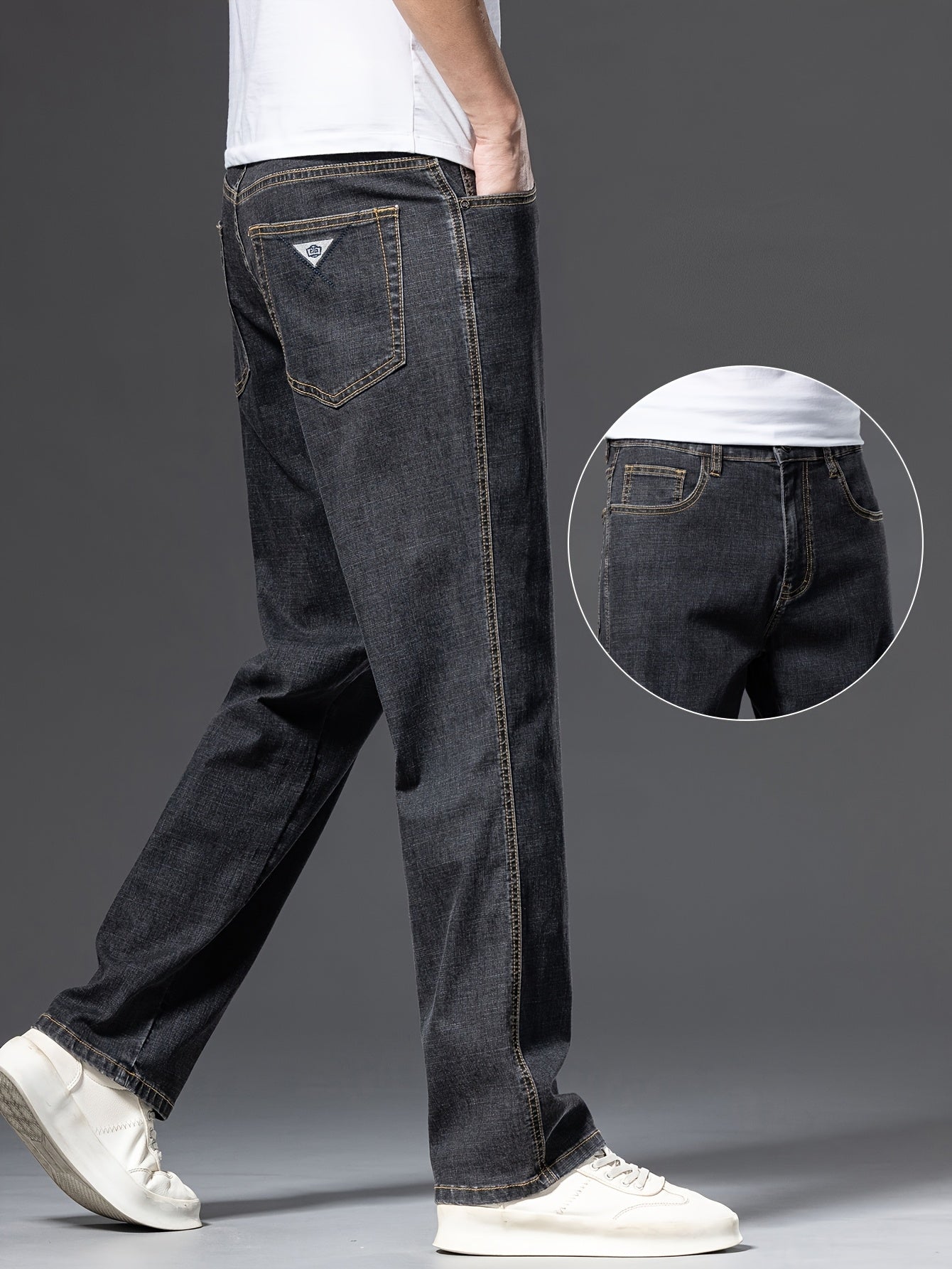 Men's Straight Jeans in Casual Look – Comfortable Leisure Pants with Modern Cut