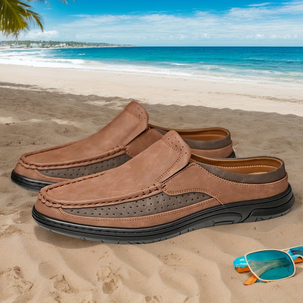 Men's Slip-On Loafer Moccasin Style – Elegant Casual Shoes for a Relaxed Summer Outfit