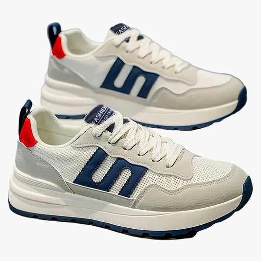 Men's Sneakers Preppy Style Casual Running Shoes Comfortable Everyday Fashion