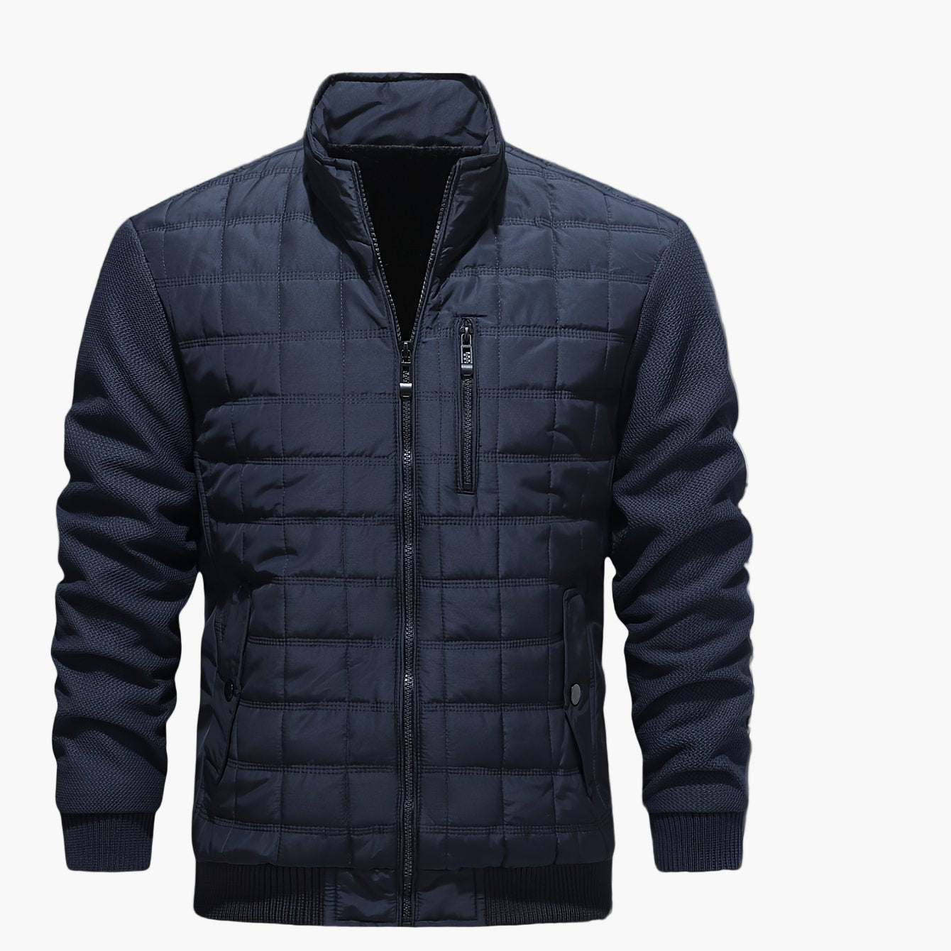 Men's Quilted Jacket Casual Style – Perfect for Everyday & Leisure