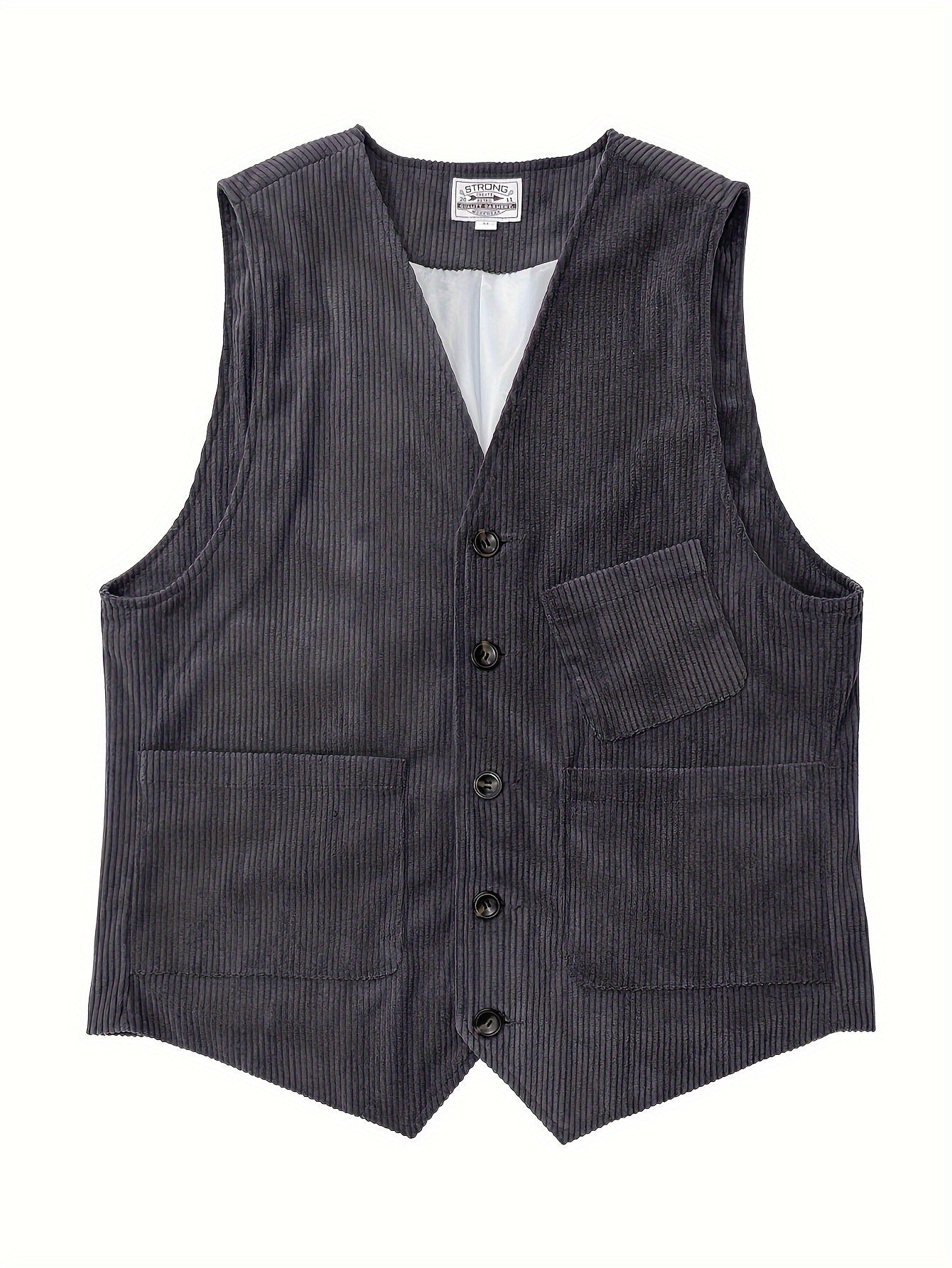 Men's Vintage Vest in Retro Style for Business and Leisure