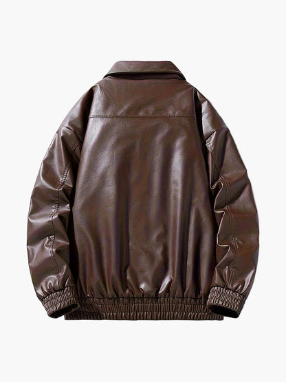 Men's bomber jacket in casual style with zipper – ideal for leisure and everyday use