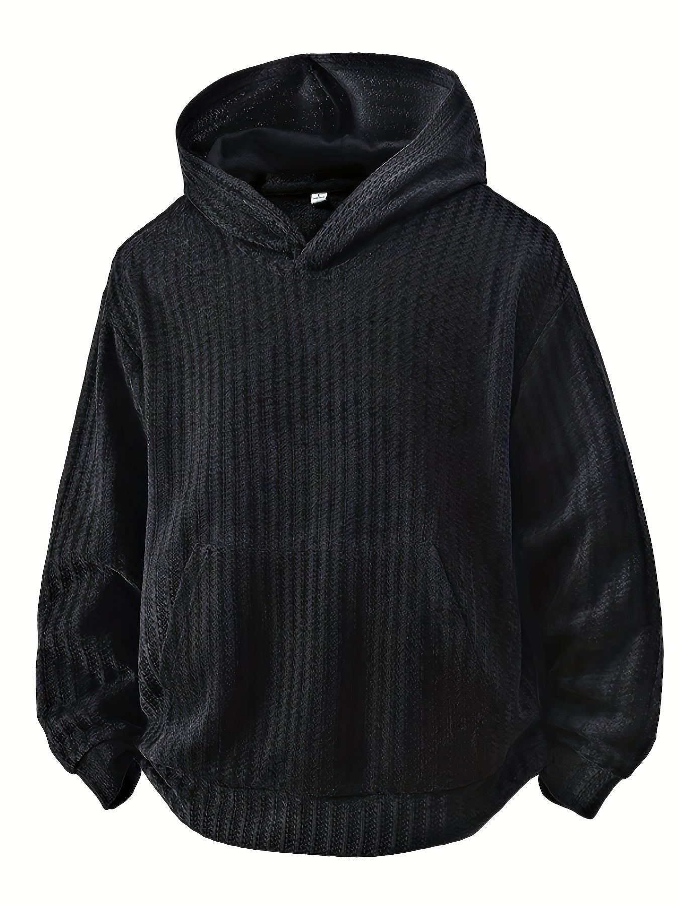 Structured hoodie with a hood and kangaroo pocket
