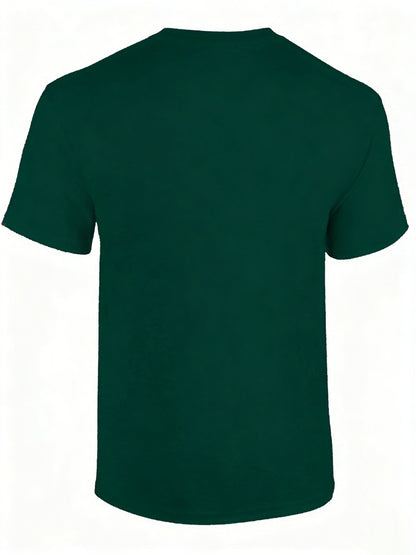 Men's Basic Street Style Short Sleeve T-Shirt – Casual Fashion for Everyday and Leisure