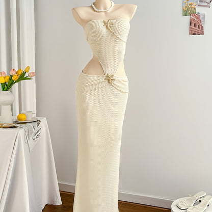Women's Maxi Cut-Out Beach Dress for Special Occasions and Vacation