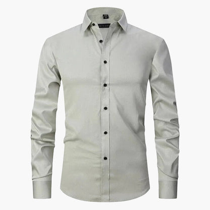 Men's Slim Fit Business Long-Sleeve Shirt – Modern Shirt for Office & Leisure