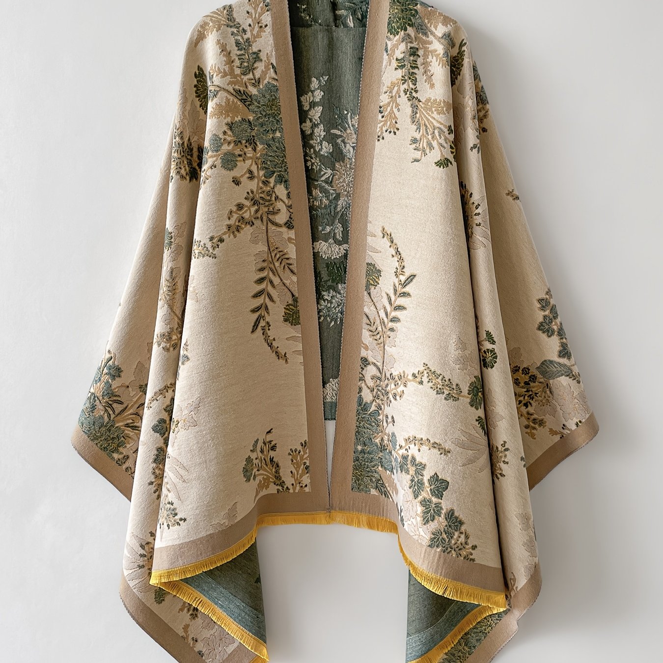 Women's Kimono Cardigan with Floral Pattern – Elegant Boho Style for Every Occasion
