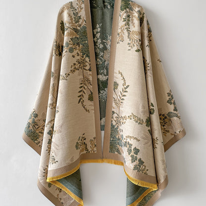Women's Kimono Cardigan with Floral Pattern – Elegant Boho Style for Every Occasion