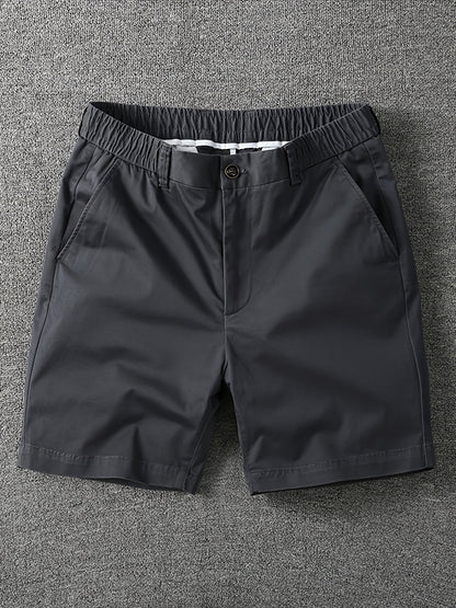 Herren Freizeitshorts mit elastischem Bund und klassischem Schnitt – Perfekt für Alltag und Urlaub