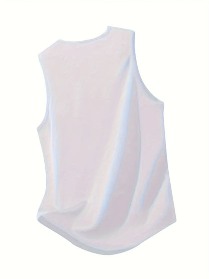 Men's Sports Tank Top 5-Pack – Sleeveless Fitness Shirt, Regular Fit, Ideal for Training and Leisure