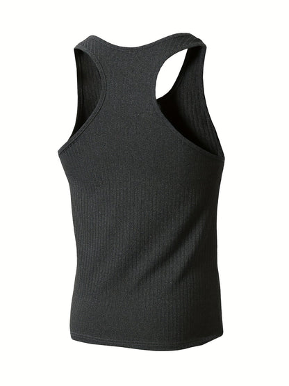 Men's Sports Tank Top Set – Casual Fitness and Leisure Undershirts, Pack of 3