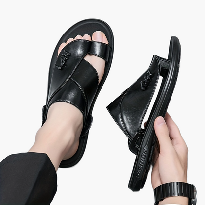 Herren Pantoletten – Modische Zehentrenner Sandalen im Casual-Stil für Alltag & Freizeit