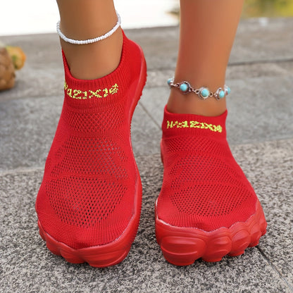 Women's Slip-On Sports Shoes – Comfortable Sneakers for Leisure, Fitness, and Everyday Wear