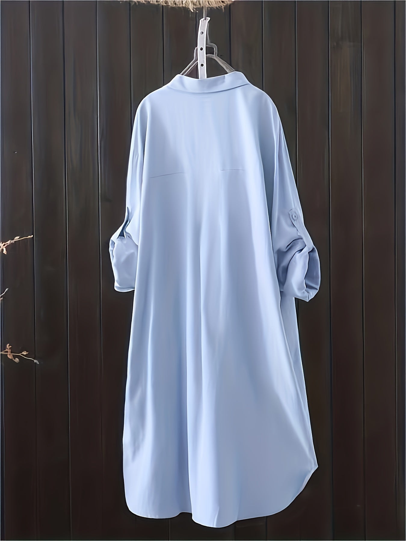 Women's Long Shirt Blouse Oversized Casual for Spring and Summer