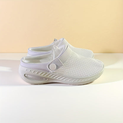 Women's Slip-On Mesh Clogs Comfortable Casual Shoes Sporty Style