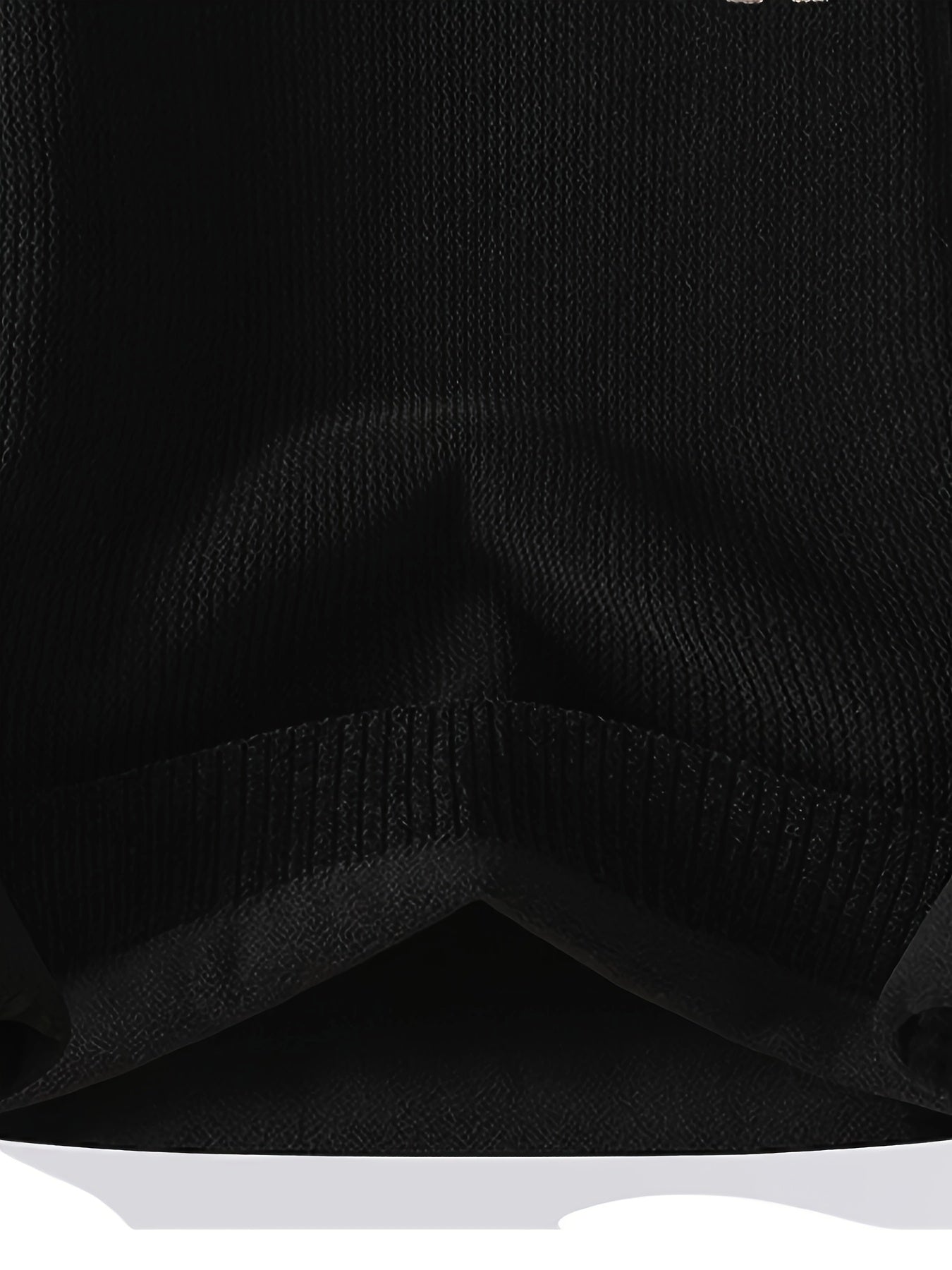 Unisex Langarm Pullover mit Ellbogen-Patches, Rundhalsausschnitt, gerippter Saum