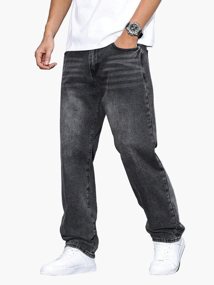 Men's Loose-Fitting Trousers – Everyday and Leisure Street Style Basic