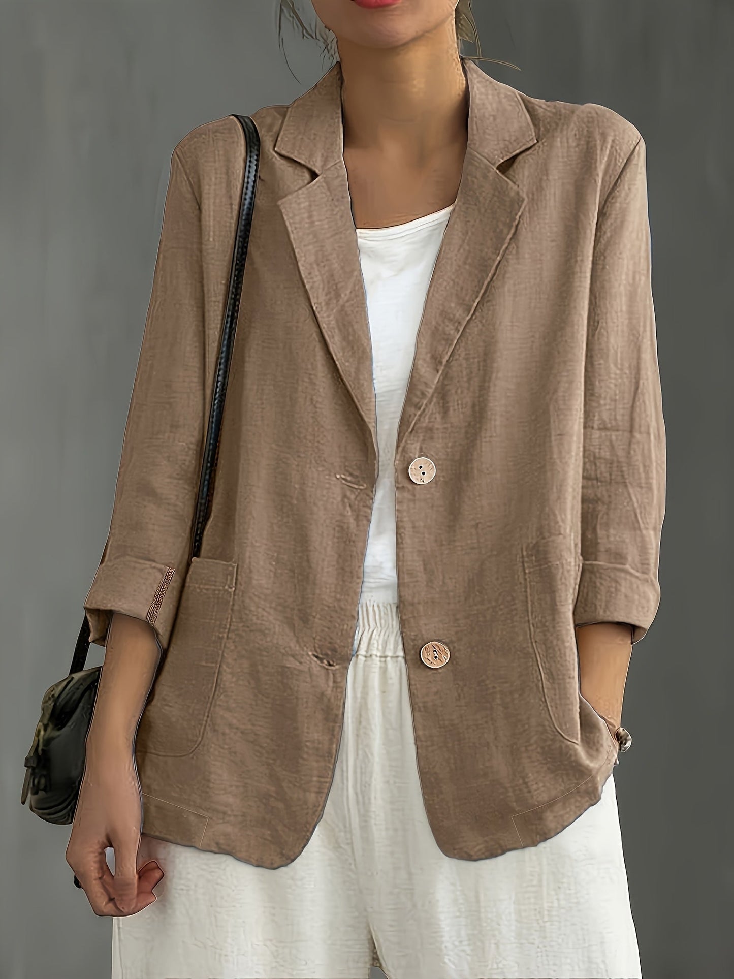 Women's Blazer in a Casual Business Look – Elegant Casual and Office Style