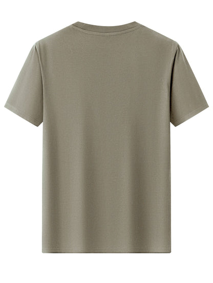 Men's T-Shirt Vintage Print Original Raw Denim – Casual, Skinny Fit