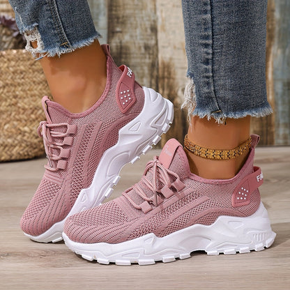 Damen Sneaker Freizeit Sportliche Laufschuhe Komfort Trend