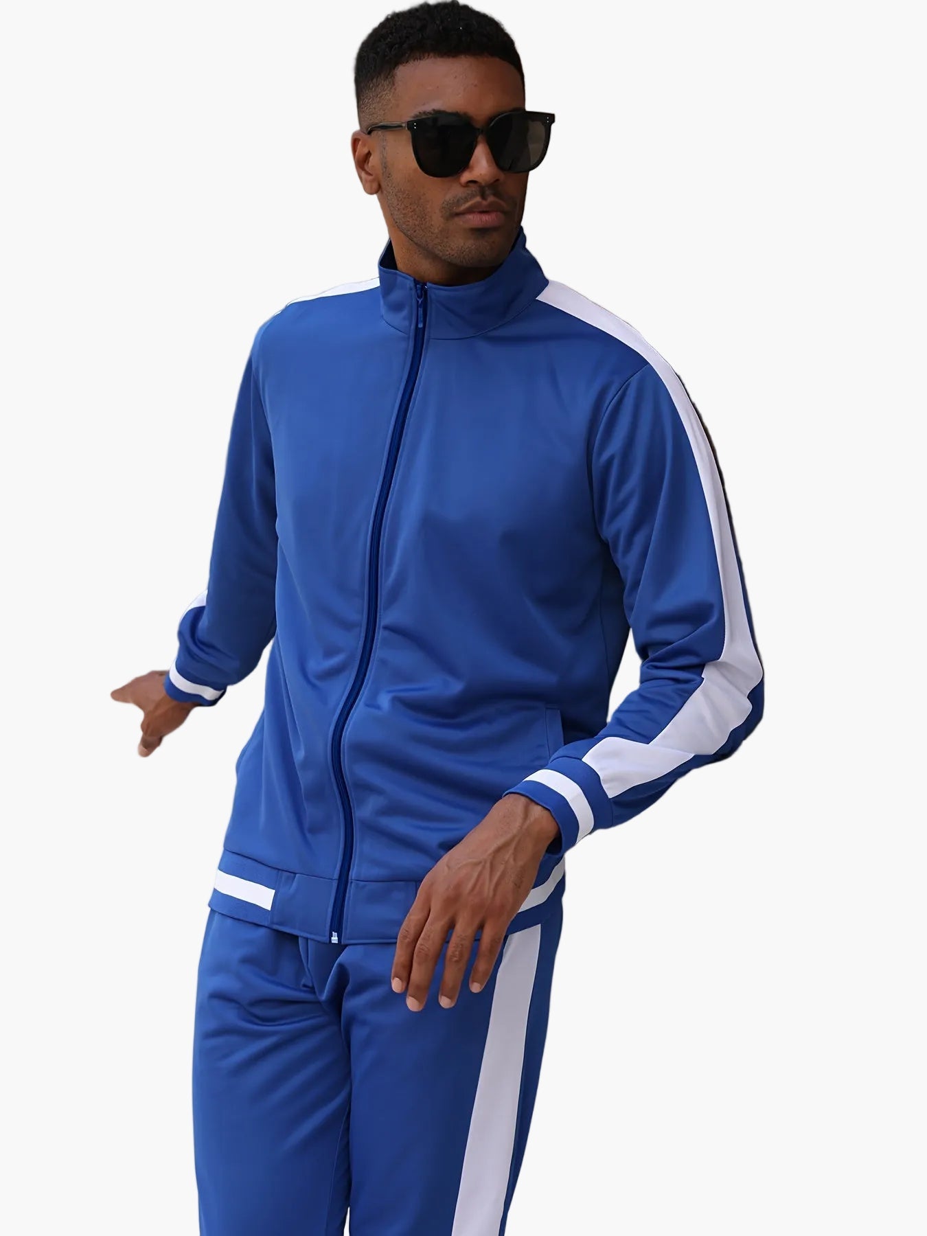 Herren Trainingsanzug Sport Freizeit Set – Modernes Design, Komfort für Alltag & Fitness