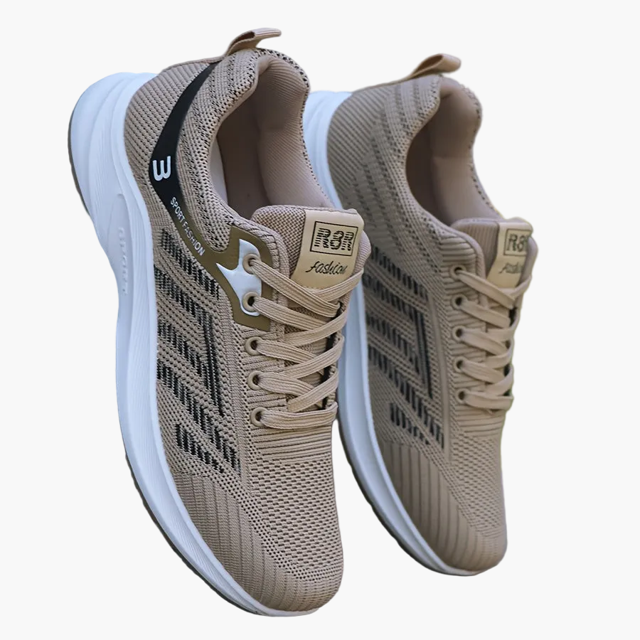 Men's Sports Shoes for Outdoor & Leisure – Breathable Lace-Up Sneakers