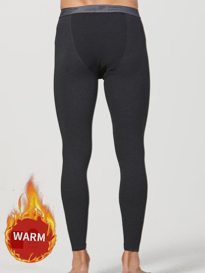 3-Pack Men’s Thermal Pants, Warm Long Underwear, Basic Men’s Leggings