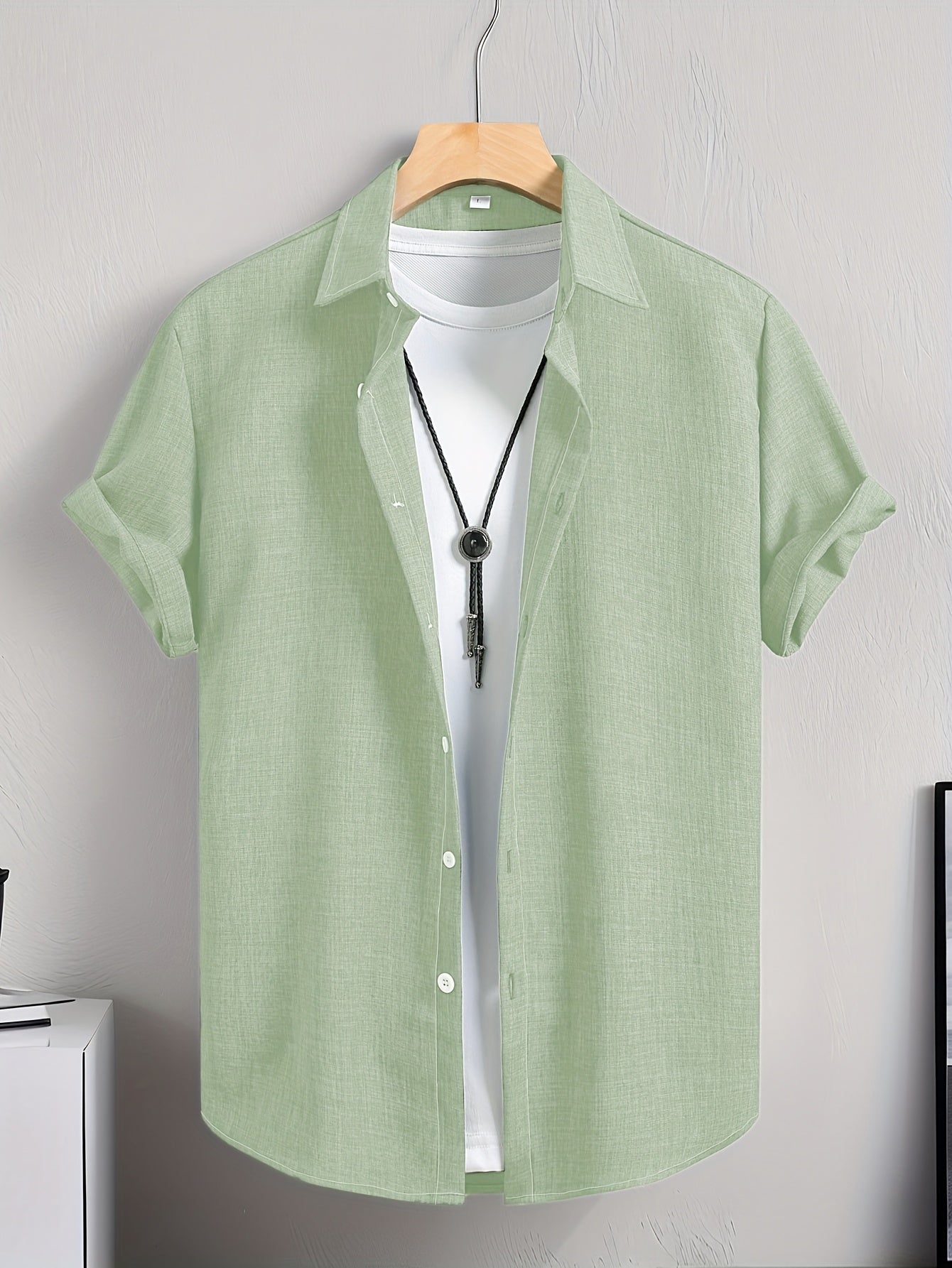 Herren Freizeithemd Kurzarm Modern Streetwear – Stilvolles Sommerhemd für Alltag & Freizeit