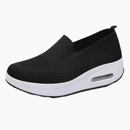 Women's slip-on casual shoes with comfortable sole and ergonomic support