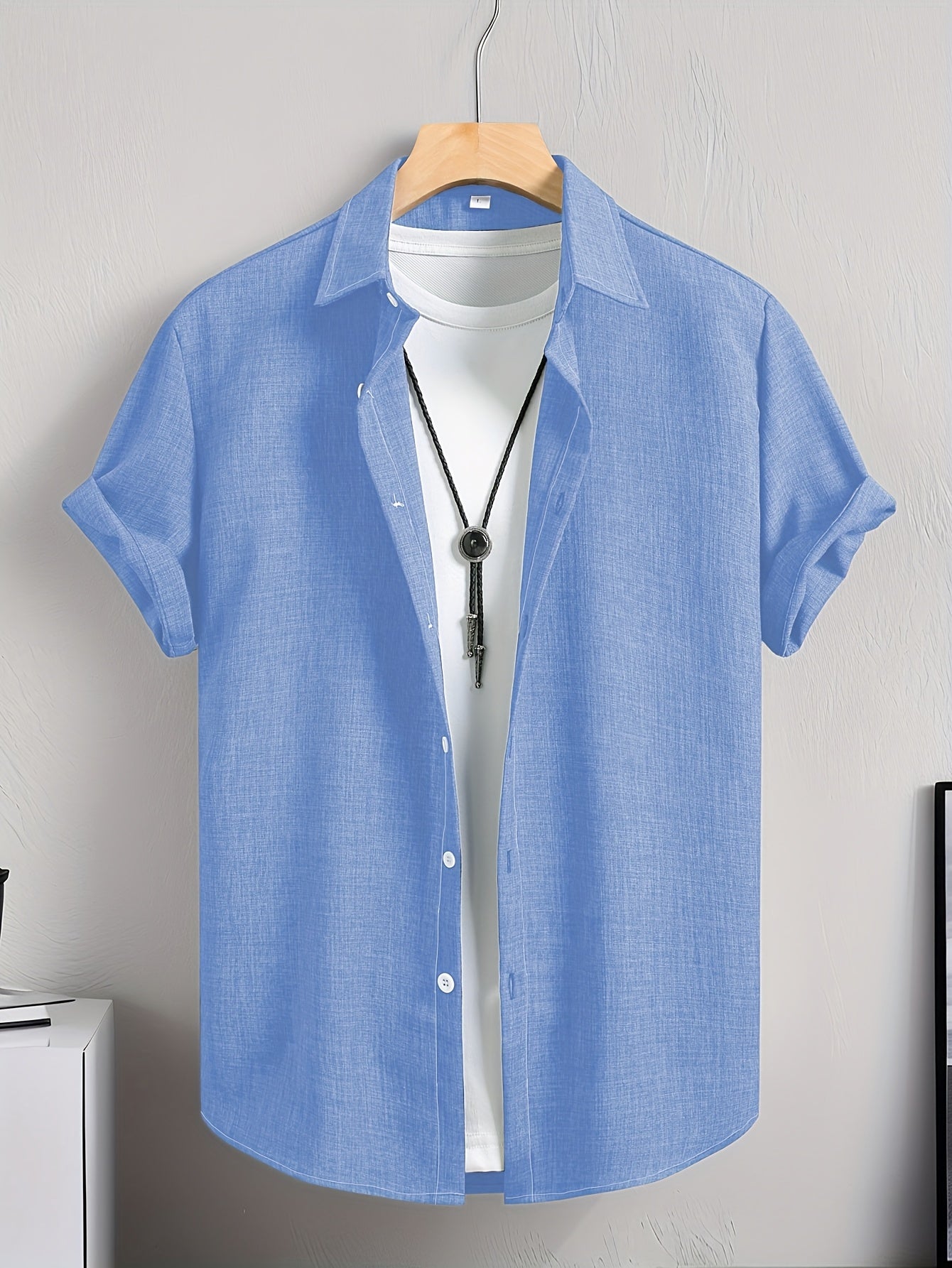 Herren Freizeithemd Kurzarm Modern Streetwear – Stilvolles Sommerhemd für Alltag & Freizeit